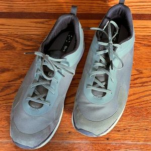 Shimano SPD bicycle shoes.